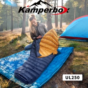 Kamperbox Ultralight Down Sleeping Bag for Camping and Backpacking