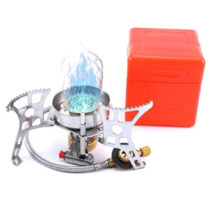 Portable Gas Stove for Camping, Backpacking, and Hiking
