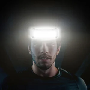 Headband Flashlight with 3 Light Modes - Rechargeable and Waterproof